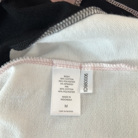 New black white & dusty rose drawstring dress-smoke free home - Picture 3 of 3